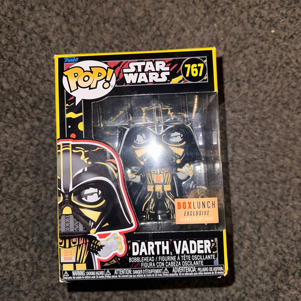 Funko Darth Vader Black and Gold Pop
